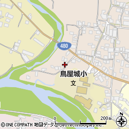 和歌山県有田郡有田川町市場76周辺の地図