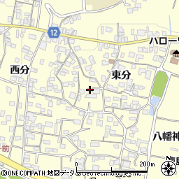 徳島県美馬市脇町大字猪尻東分102周辺の地図