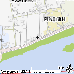 徳島県阿波市阿波町南整理429周辺の地図