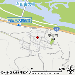 和歌山県有田市糸我町中番112周辺の地図