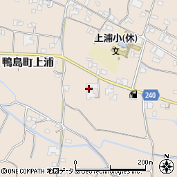 徳島県吉野川市鴨島町上浦876周辺の地図