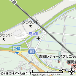 和歌山県有田郡有田川町小島198-1周辺の地図