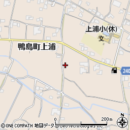 徳島県吉野川市鴨島町上浦871周辺の地図
