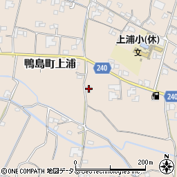 徳島県吉野川市鴨島町上浦871周辺の地図