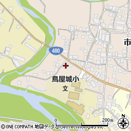 和歌山県有田郡有田川町市場57周辺の地図