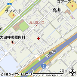 山口県防府市高井668周辺の地図