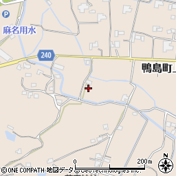 徳島県吉野川市鴨島町上浦731周辺の地図