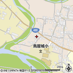 和歌山県有田郡有田川町市場77周辺の地図