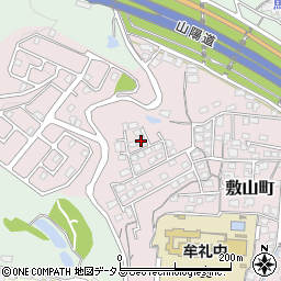 山口県防府市敷山町18-12周辺の地図