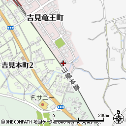 山口県下関市吉見竜王町12-16周辺の地図