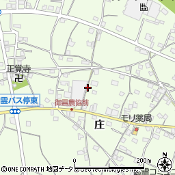 和歌山県有田郡有田川町庄周辺の地図