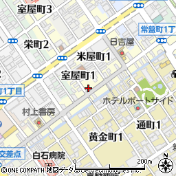 みどりや近藤呉服店周辺の地図