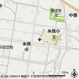 和歌山県有田市糸我町中番356周辺の地図