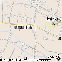 徳島県吉野川市鴨島町上浦848-1周辺の地図