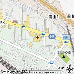 トヨタカローラ山口　徳山店周辺の地図