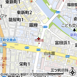 徳島県徳島市両国橋27周辺の地図