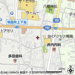 徳島県吉野川市鴨島町上下島150-1周辺の地図