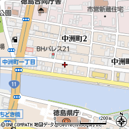 積水ハウス不動産中国四国株式会社　徳島営業所周辺の地図