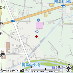 徳島県吉野川市鴨島町上下島5周辺の地図