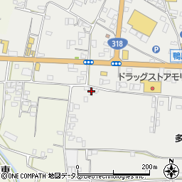 徳島県吉野川市鴨島町上下島335-1周辺の地図