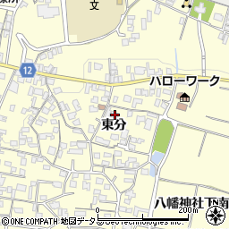 徳島県美馬市脇町大字猪尻東分3周辺の地図