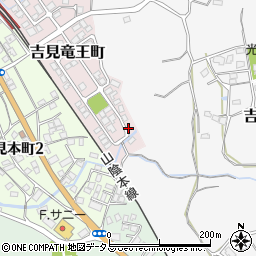 山口県下関市吉見竜王町14-7周辺の地図