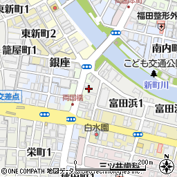 徳島県徳島市両国橋9周辺の地図