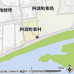 徳島県阿波市阿波町東村99周辺の地図