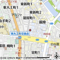 焼肉 信玄 富田町店周辺の地図