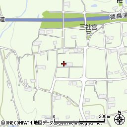 徳島県美馬市脇町小星853周辺の地図