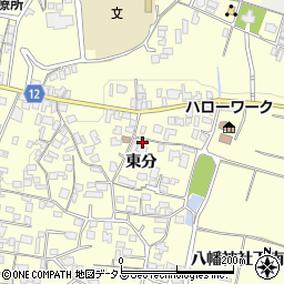 徳島県美馬市脇町大字猪尻東分31周辺の地図