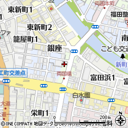 千虎菓子舗周辺の地図