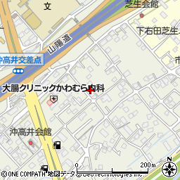 山口県防府市高井493周辺の地図