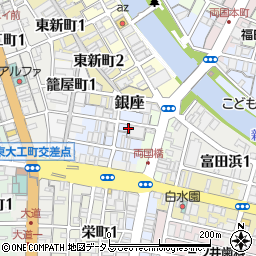 富田町 かんの周辺の地図