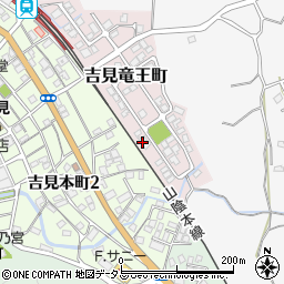 山口県下関市吉見竜王町12-8周辺の地図