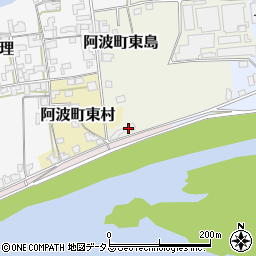 徳島県阿波市阿波町中川原1周辺の地図