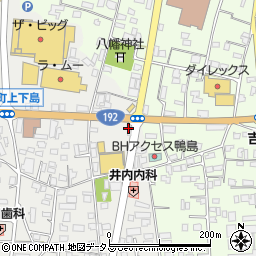 明光義塾　鴨島教室周辺の地図