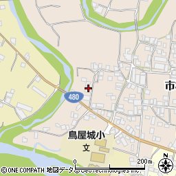 和歌山県有田郡有田川町市場83周辺の地図