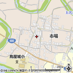 和歌山県有田郡有田川町市場137周辺の地図