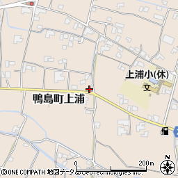 徳島県吉野川市鴨島町上浦843周辺の地図