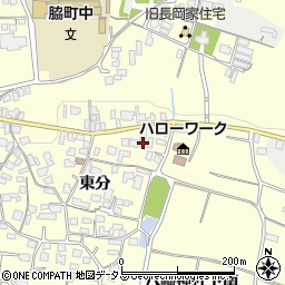 徳島県美馬市脇町大字猪尻東分24周辺の地図
