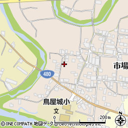 和歌山県有田郡有田川町市場94周辺の地図