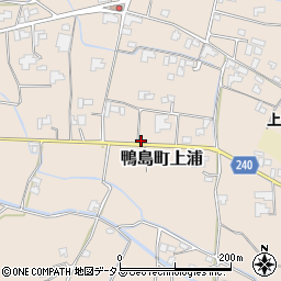 徳島県吉野川市鴨島町上浦835周辺の地図