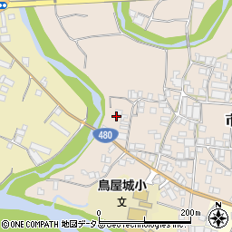 和歌山県有田郡有田川町市場84周辺の地図