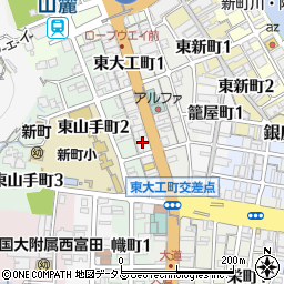 セブンイレブン徳島東大工町店周辺の地図