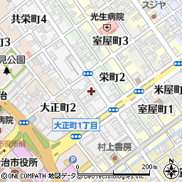 あづま京染呉服店周辺の地図