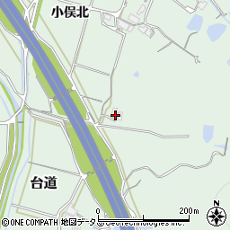 山口県防府市台道小俣北2060周辺の地図