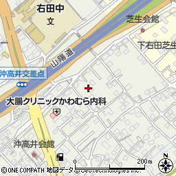 山口県防府市高井496周辺の地図