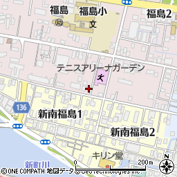 徳島県徳島市福島1丁目8-51周辺の地図