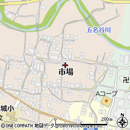 和歌山県有田郡有田川町市場154周辺の地図